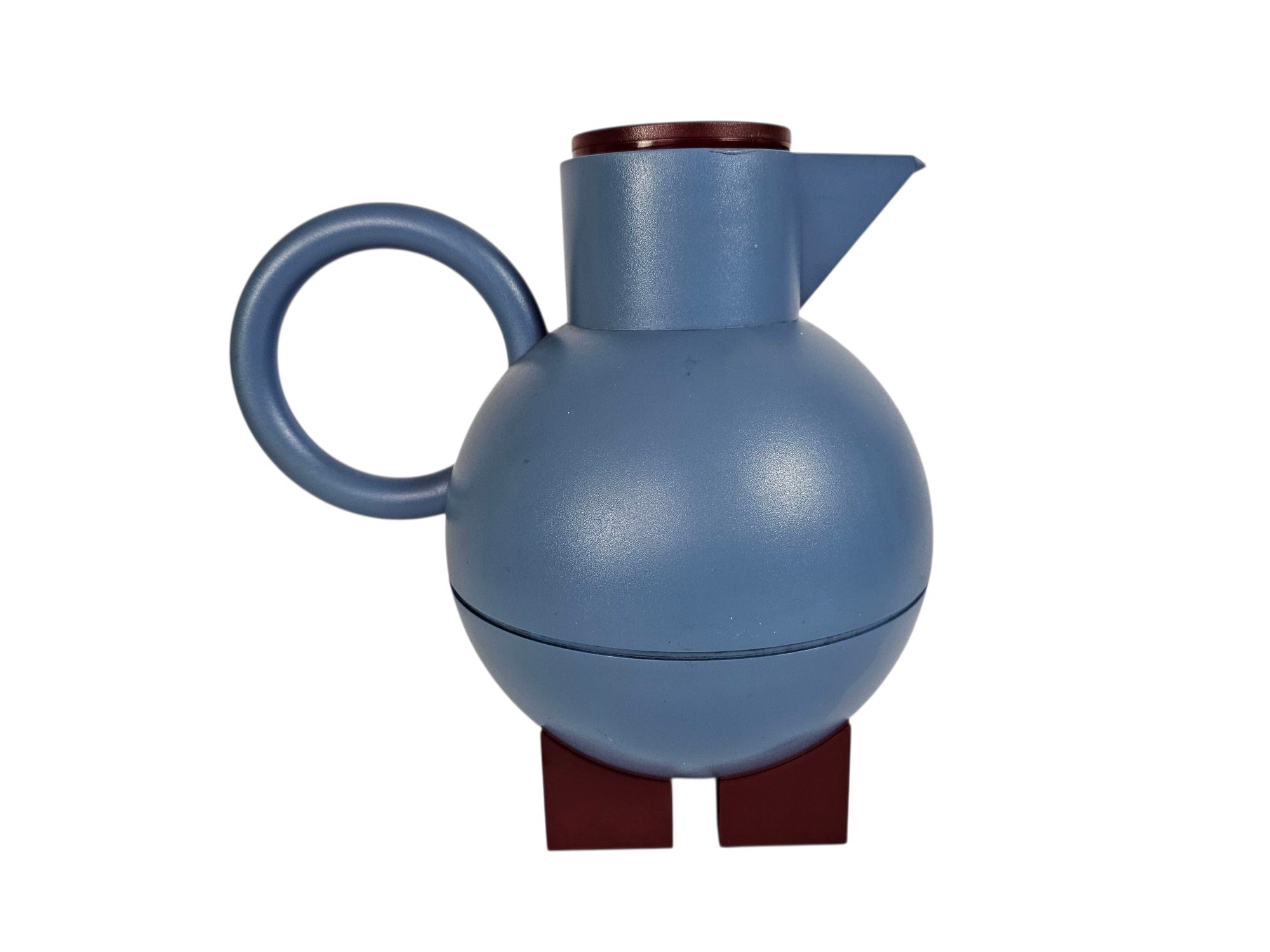 Alessi - Michael Graves - 'Euclid' - thermoskan - grijs/blauw - 1994