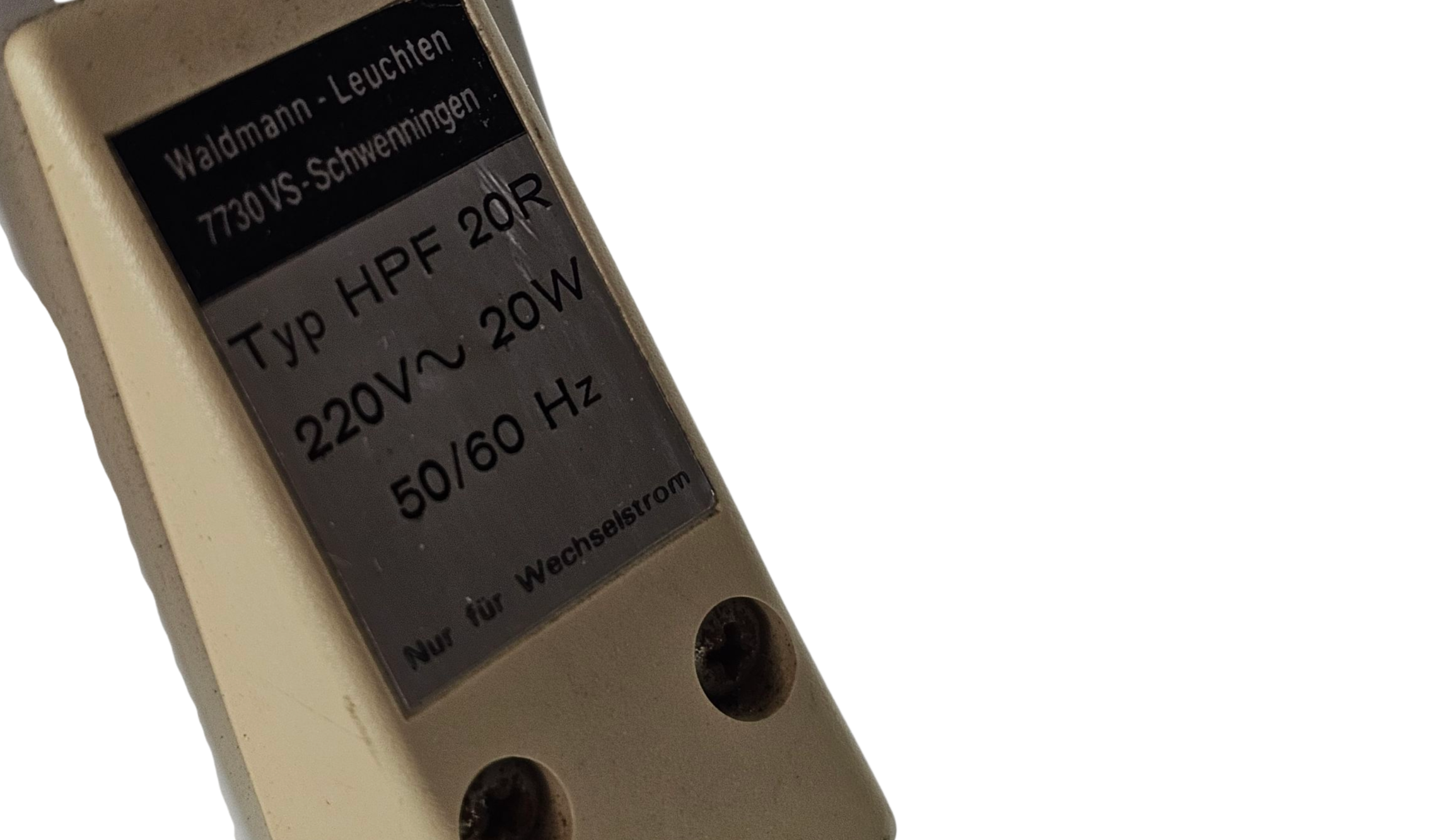 Waldmann Leuchten - Wolfgang Tümpel  - Pfaff - Type HPF 20R - tafel klemlamp - Duitsland - 1960's