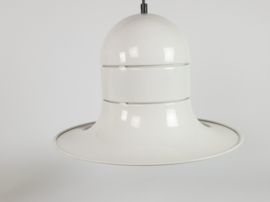 Boulanger S.A. -  Space Age - hanglamp - wit gelakt -  Made in Belgium - 60;s
