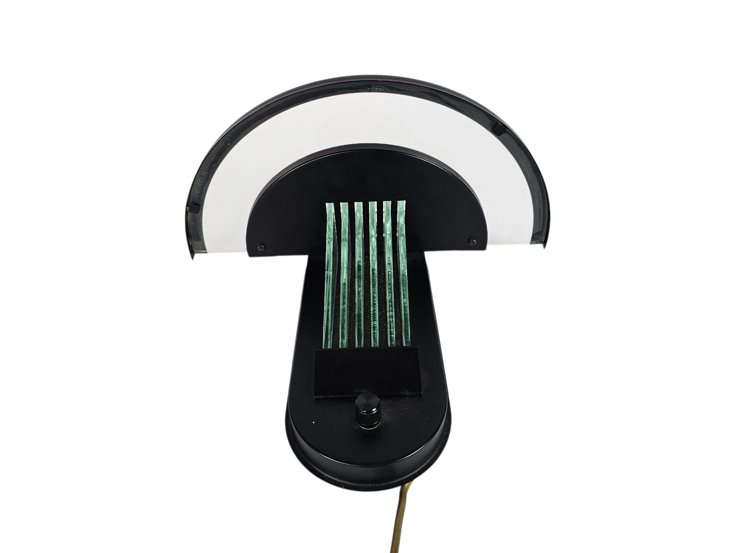 Free Light - wandlamp - Post Modern - metaal - glas - 80's