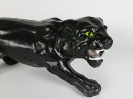 Panter - kunsthars - keramiek -  beeld  - polyresin - 2000