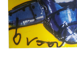 Herman Brood - 'Touch down' - Print op canvas - 2005