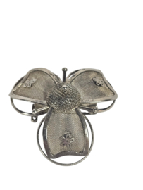 Filigrain -  zilver - broche - 2e helft 20e eeuw