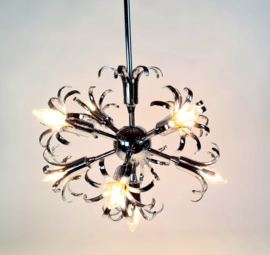 Mid century modern - Geatano Sciolari - Sputnik - Space age - hanglamp - 60's