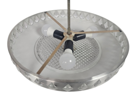 Vitrika - Orrefors - Carl Fagerlund - Ufo lamp - Zweden - 60's