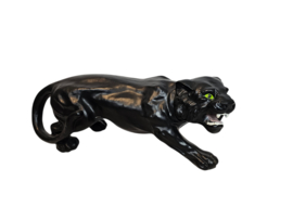 Panter - kunsthars - keramiek -  beeld  - polyresin - 2000