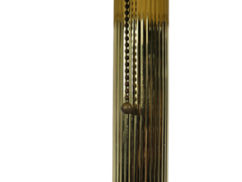 Herda Amsterdam - trekpendel bureaulamp - messing - 70s