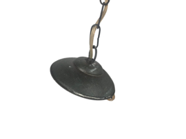 Amsterdamse school - lantaarnlamp - hanglamp - koper - glas - 1e kwart 20e eeuw