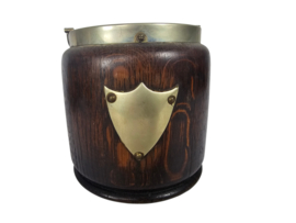 Victoriaans - eikenhout - zilver -  'Ice bucket' - Engeland - 1930's
