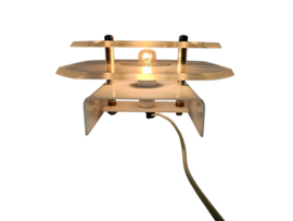 Herda Verlichting BV - Space Age - wandlamp - acryl - plexiglas - 1970's
