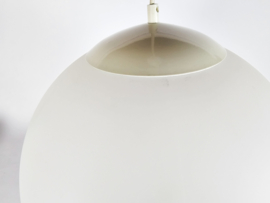 Hala Zeist  - bollamp - hanglamp - kunststof - metaal - 90's