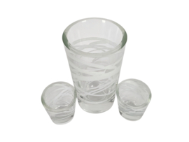 Royal Leerdam - Marek Bartko - (set) 3 - serica - slingerglas - 2007