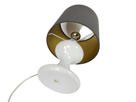 Design M - Ingo Maurer - model  ML-1  - opaalglas - tafellamp - 60's