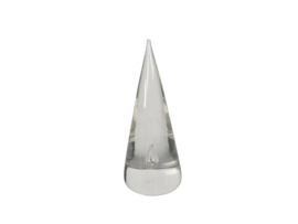 Glasfabriek Leerdam - Floris Meydam - model 1-13 - Piramidekegel - Holland - 60's
