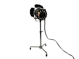 Vintage verlichting - studiolamp - statief reflectorlamp - bioscooplamp - theaterlamp - 1980's