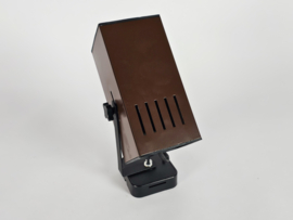 Philips - model NCS 104 - kubus wandspot - metaal - kunststof - 1970's