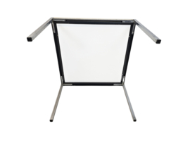 Dutch design - Gispen - Coen de Vries - coffeetable - fineer - chroom - Holland - 1967