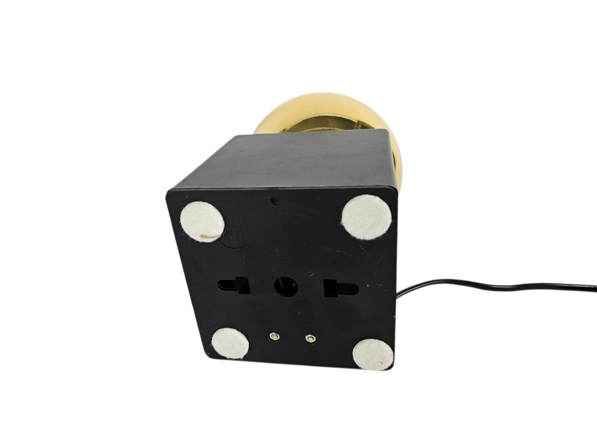 Dutch design - Space Age - Philips design spiegelbol lamp - tafel/bureaulamp - 70's