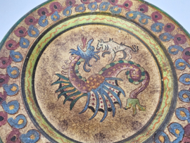 Arno Montopoli -Italie - keramiek - terracotta - wandbord - 2e helft 20e eeuw