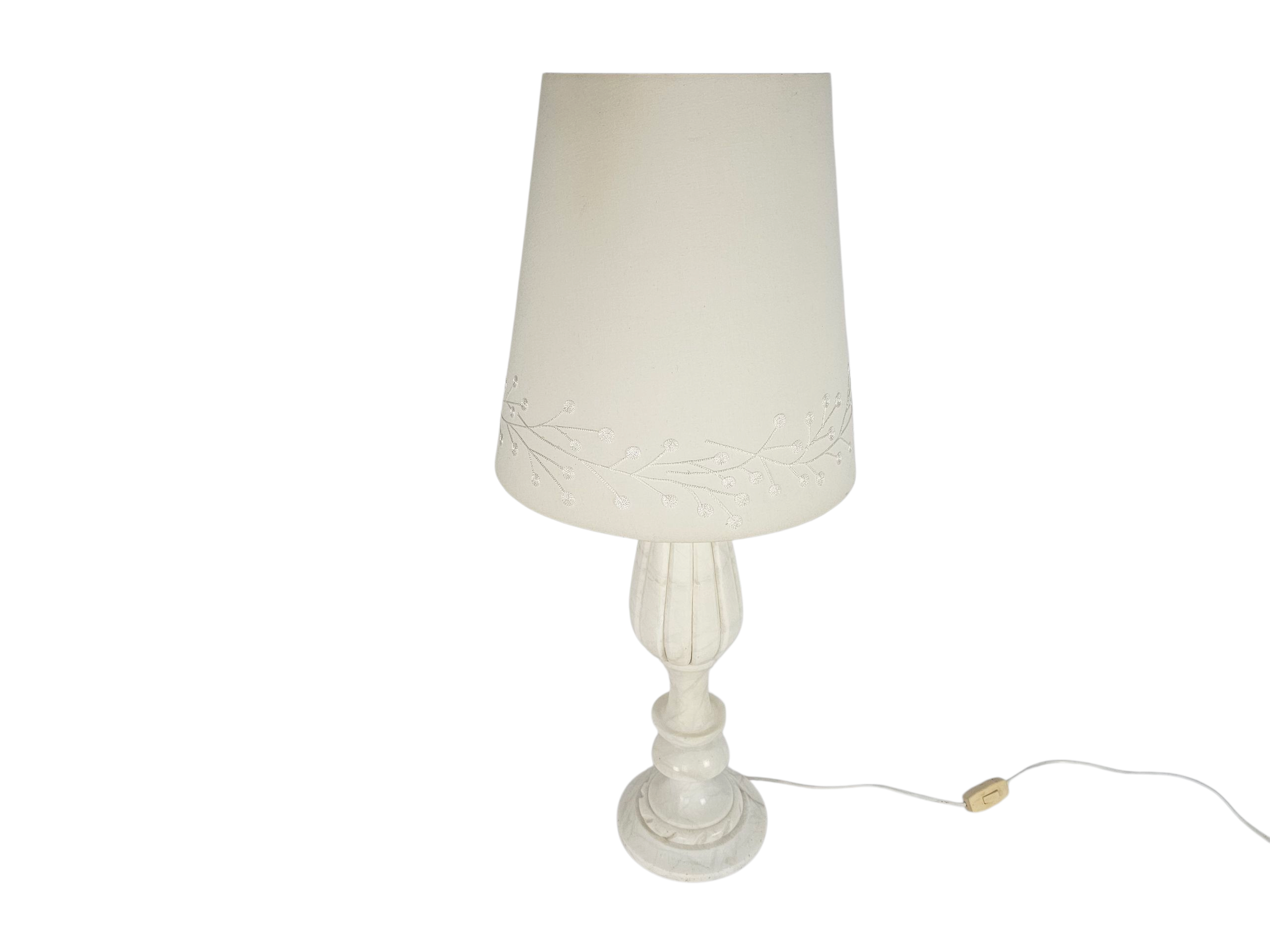 Pegasan - Albast - natuursteen -  tafellamp - Hollywood Regency stijl - Spanje - 70's