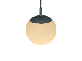 Happy Lights - Globe - Ochtendnevel - opaalglas - metaal - 70's