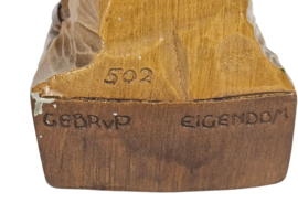 Gebroeders van Paridon -  gegoten steen - model 502 - gesigneerd - 1e kwart 20e  eeuw
