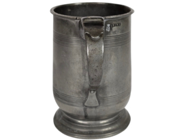 Victora Regina -Engeland -  Bierpul -  1 pint - tin - 1860/1870