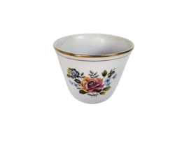 Flora keramiek - Gouda - Holland - transfer op plateel - 'red rose' - 60's