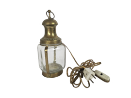 Messing - lantaarn - muurlamp - wandlamp - 1e kwart 20e eeuw