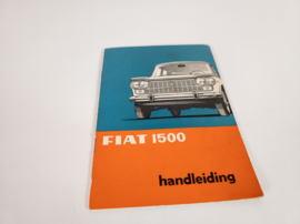 Fiat 1500 - handleiding - instructieboekje - 32 pagina's - 1970's