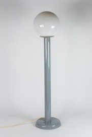 Vintage - Space age - vloerlamp - metaal - melkglas - 70's