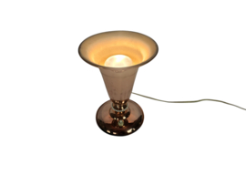 Art Deco - Kelklamp - koper - Uplighter- Holland - 1e helft 20e eeuw