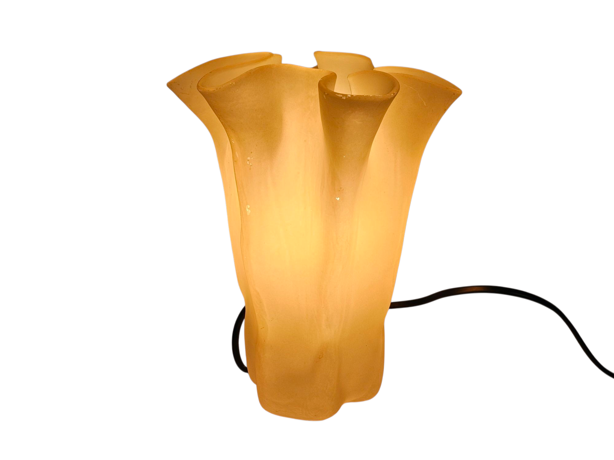 Hala Zeist - zakdoeklamp - 'Fazzoletto'- tafellamp - post modern - 80's