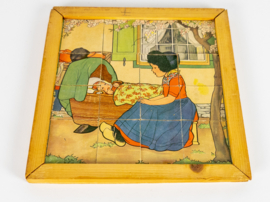 Kinderspuzzels (2) - Rie Cramer (1877-1977) - karton - papier - hout - 1930's