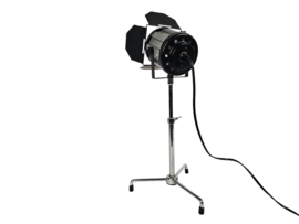 Vintage verlichting - studiolamp - statief reflectorlamp - bioscooplamp - theaterlamp - 1980's