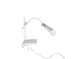 Anvia - Piano / Bureaulamp -  pendellamp - wit - metaal - 1960's