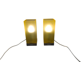 Boxford Holland - Jan des Bouvrie - kubus lampen (2)  - cubic lamp - R2217 - 1990's
