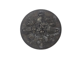 Interieur - deurklink - deurgreep - collectables - aluminium - brons - 3e kwart 20e eeuw