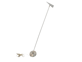 Hala Zeist - vloerlamp - swingarm - halogeen - Dutch design - aluminium -  80's