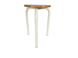 Ikea - Karin Mobring - model 'Jerry' - stool - hout - metaal - 80's