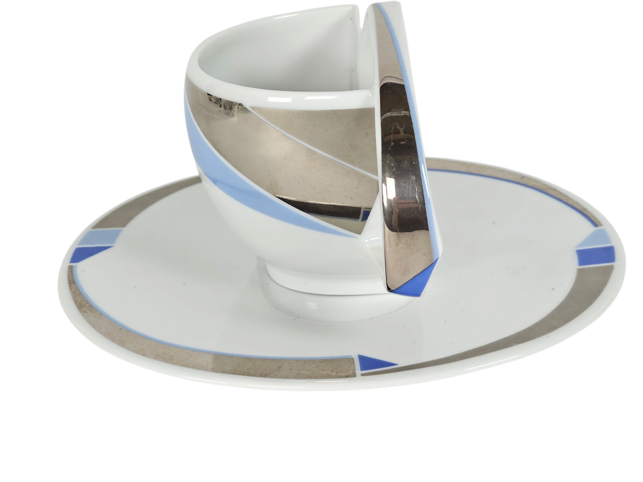 Rosenthal - Studio Line - Memphis stijl - Antje Bruggemann - Kunstlertasse Nr. 24 - Germany -