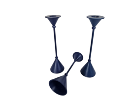 Memphis Milano stijl | kandelaar houders | set van 3 | 80's |