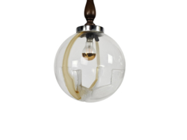Murano - Toni Zuccheri - XL hanglamp - mondgeblazen - 70's