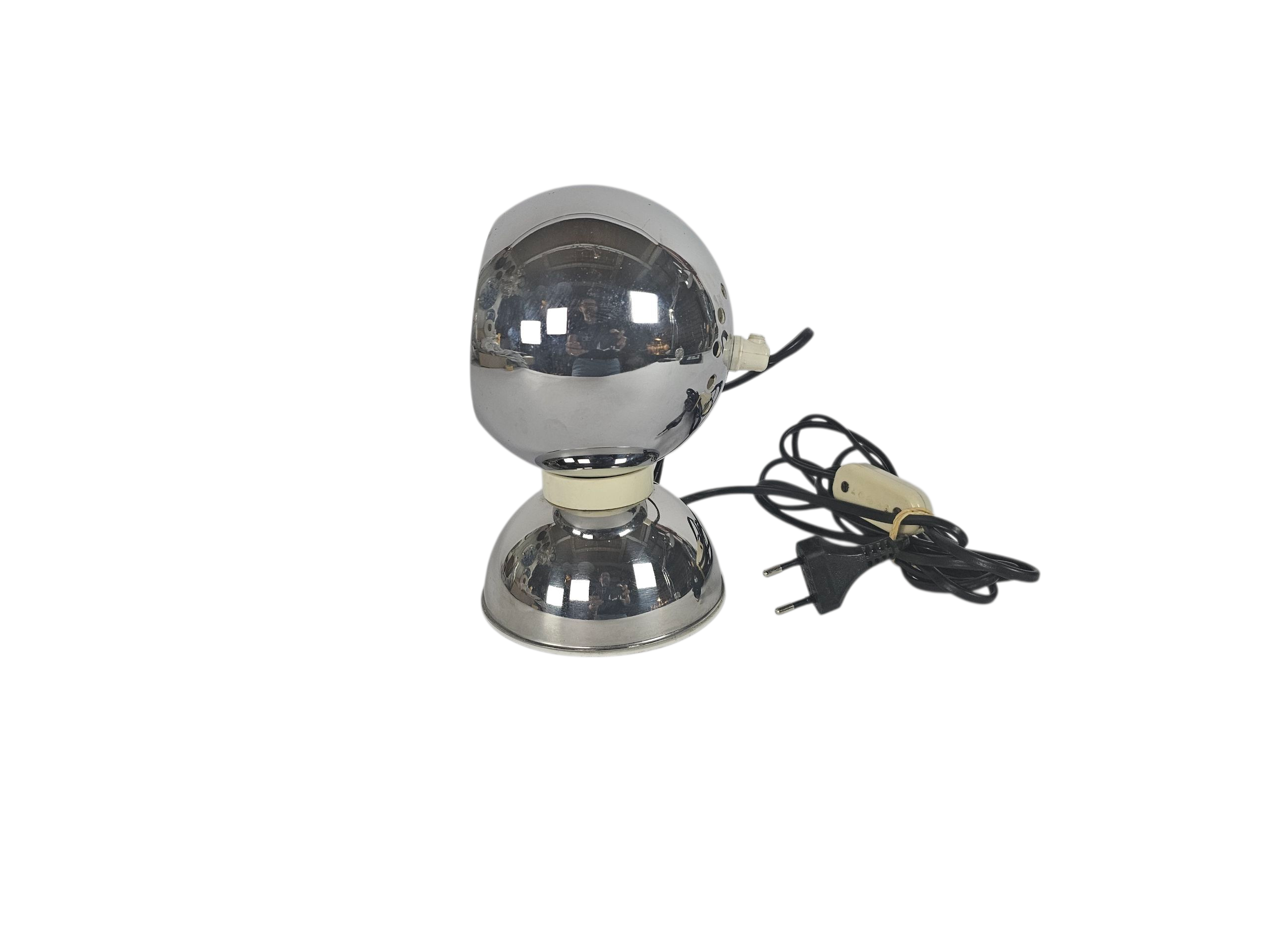 Goffredo Reggiani - Eyeball lamp - chroom - 1960's