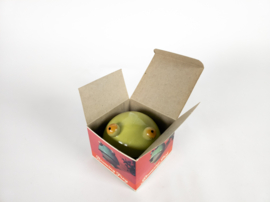 Bouncing Frog - Made in Hong Kong - vintage toys - plastic design - 1970's
