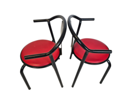 Ikea - Maxmo  - (2) Eetkamerstoelen - Post Modern - Italie - 80's