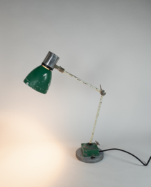 Industrieel - Jielde stijl - Tsjechië  - tafellamp - metaal -  scharnier tafellamp - 1950's