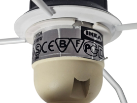 Ikea design -  model B9924 - tafellamp - touwlamp - Zweden - 1980's