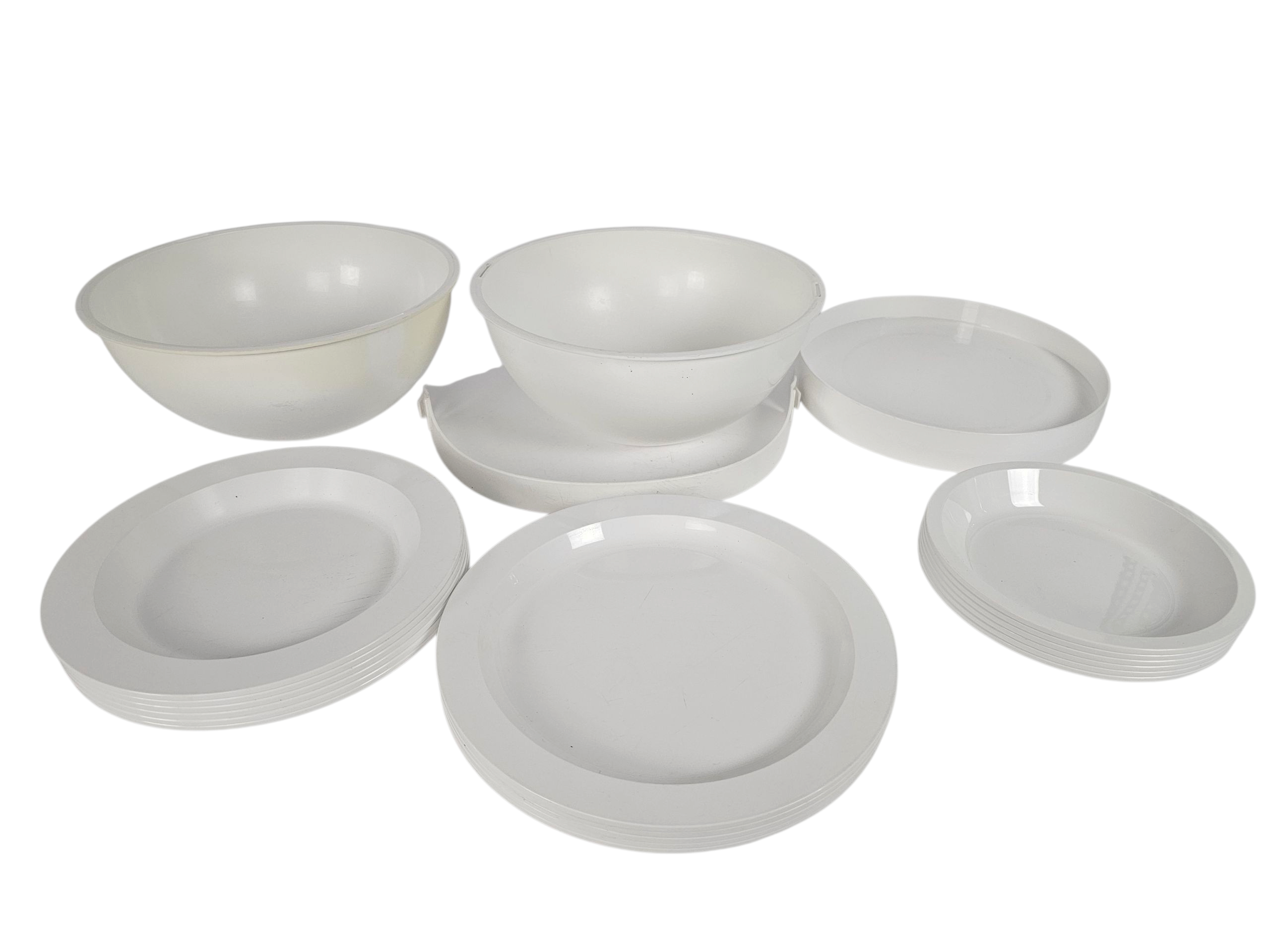 Guzzini - Made in Italy - Carlo Viglino  - plastic design -  Ball Picknick  set   - 1970s