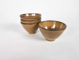 Potterie De Driehoek Huizen - Fokke Hamming  - model Blaricum -  52 delig servies  - 1970's